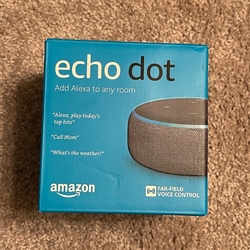 Echo Dot 3rd generation new in box